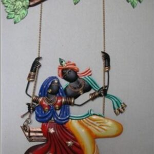 Radha Krishna on swing