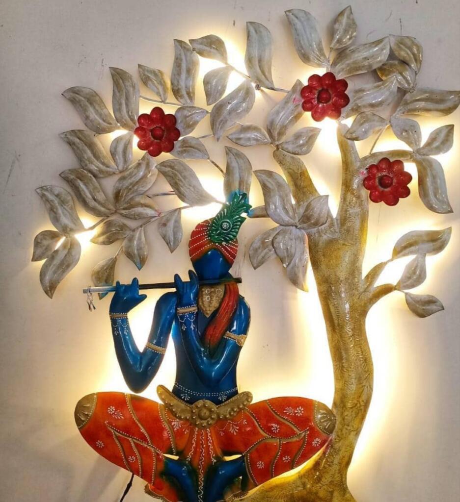 God figure Wall Art Wall art Metal Wall art Madhuram Handicrafts