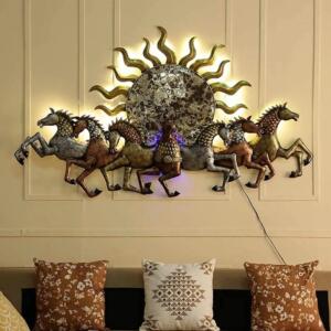 seven horses, most popular wall art hangings