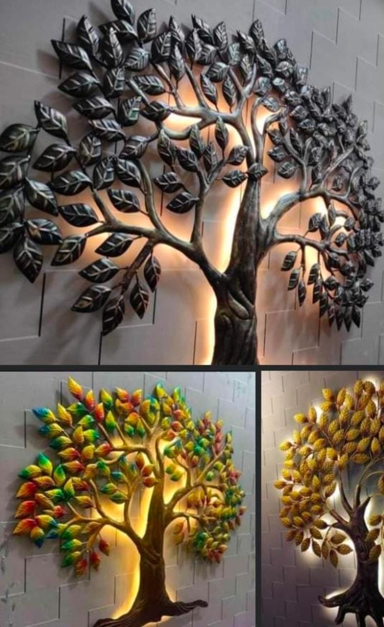 Tree-wall-sculpture