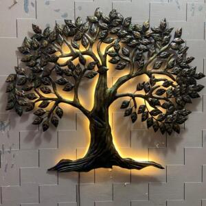 Dark Tree, Tree with lights, 3D wall Tree