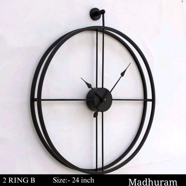 Madhuram Metal clock